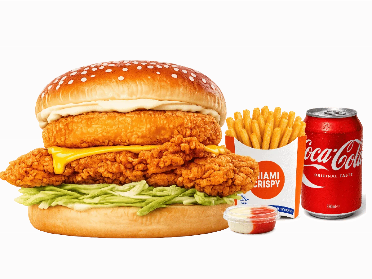Supreme Burger Meal