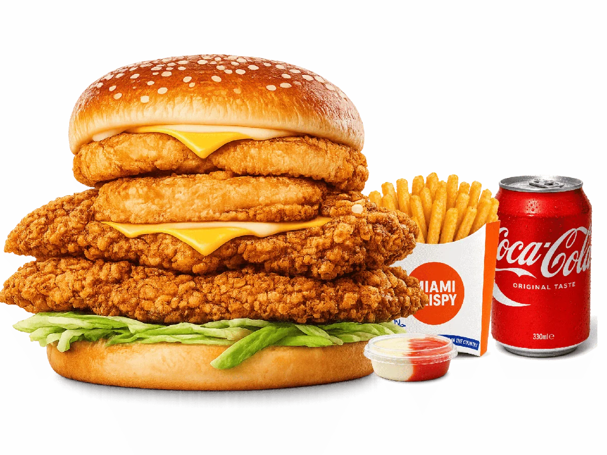 Double Tower Burger Meal