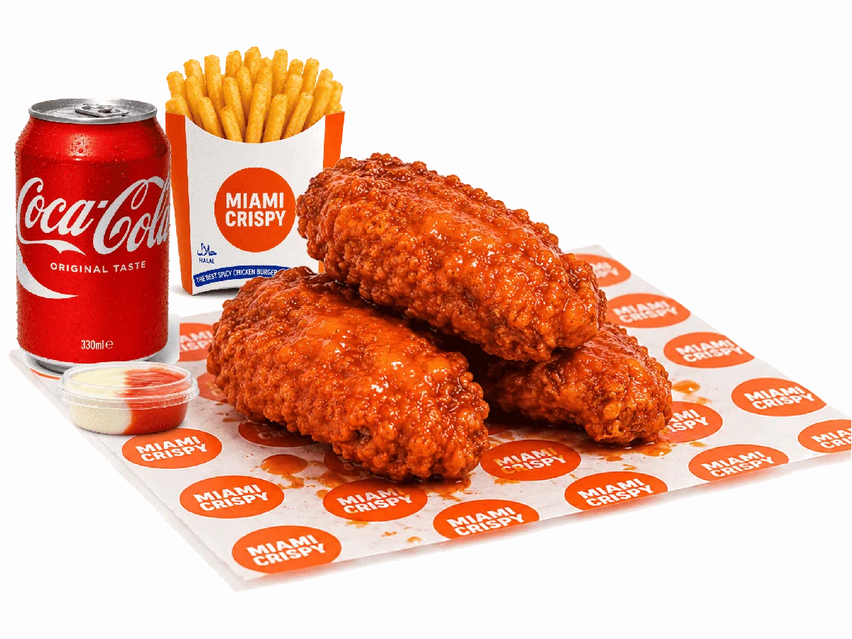 3 Wings Meal