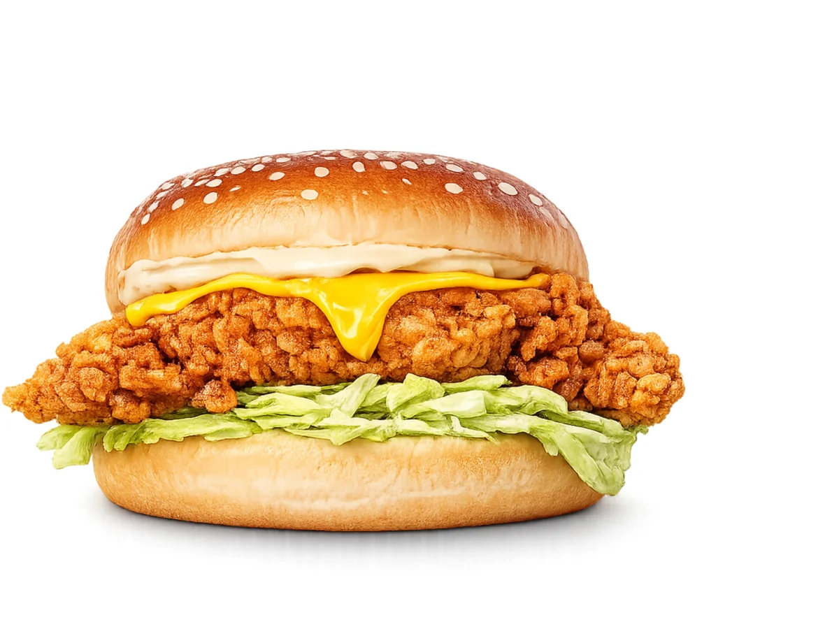 Single Burger with Cheese