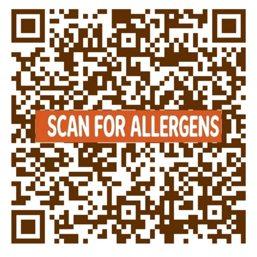 Scan for allergens QR code